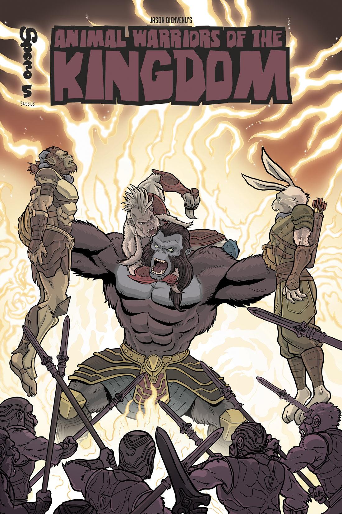 ANIMAL WARRIORS OF THE KINGDOM ISSUE #5 - Digital Version
