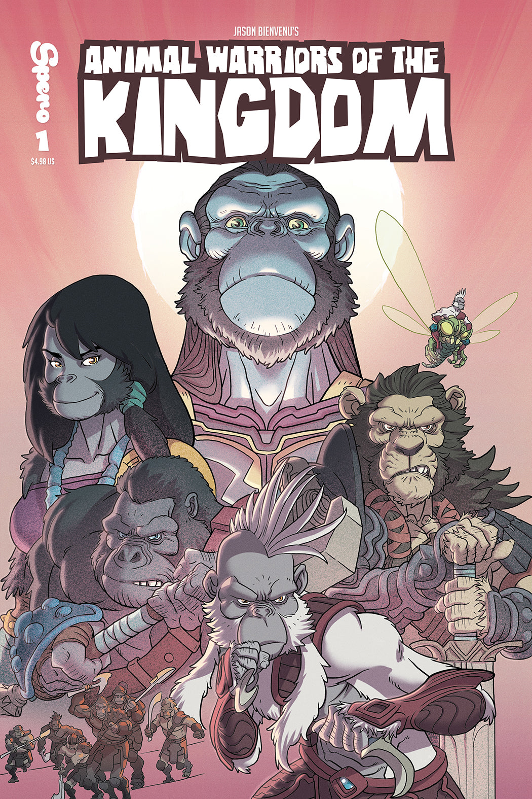 ANIMAL WARRIORS OF THE KINGDOM ISSUE #1 -Physical Copy