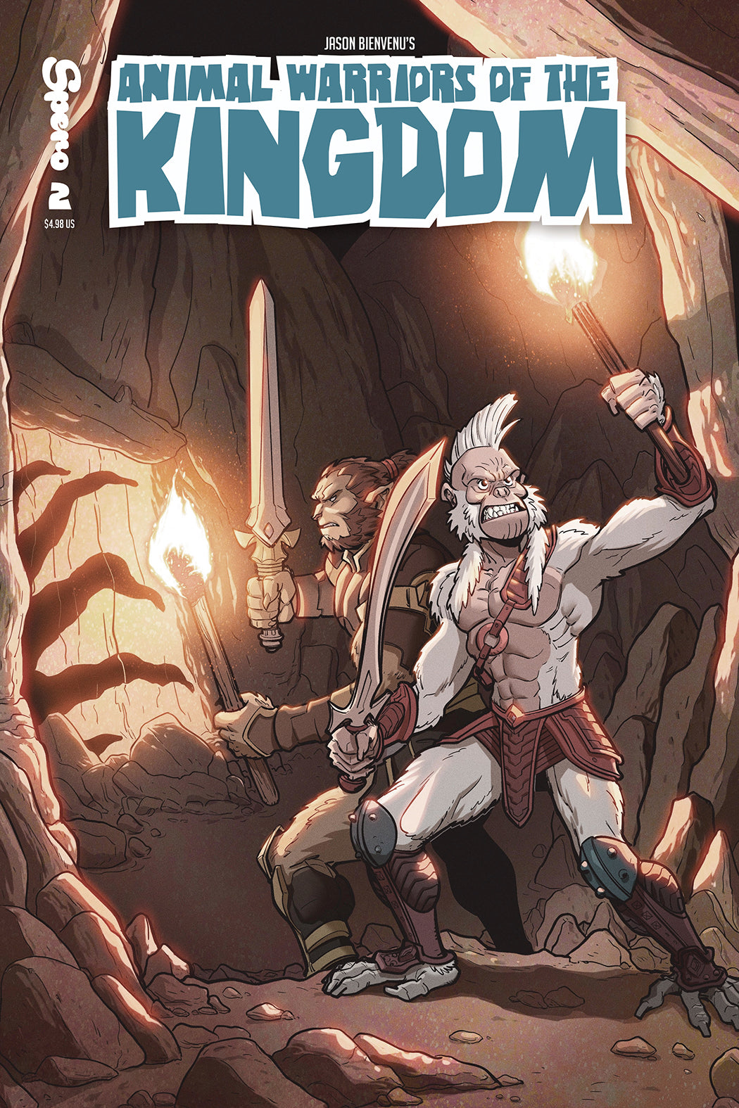 ANIMAL WARRIORS OF THE KINGDOM ISSUE #2 - Physical Copy