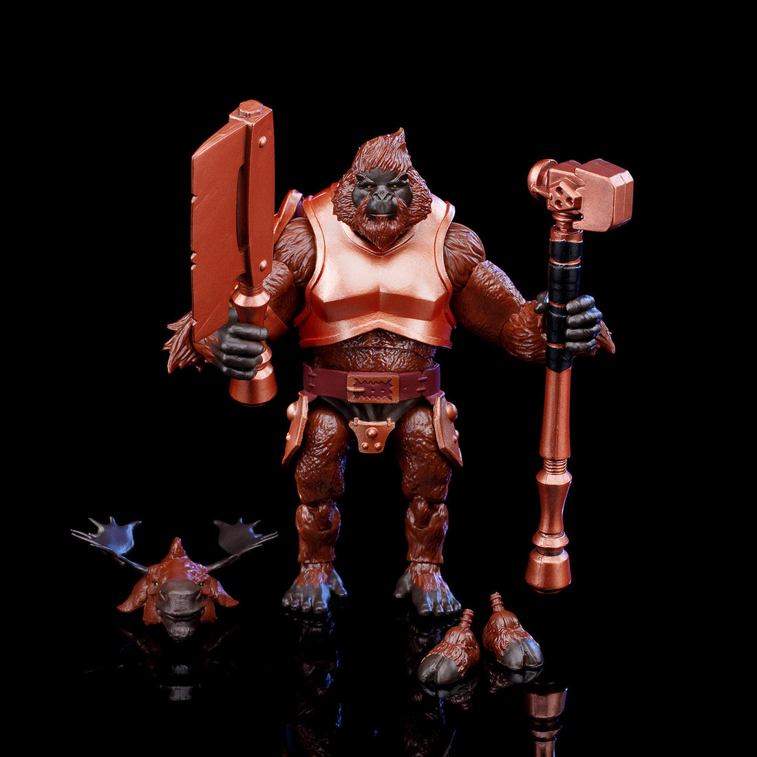 ANIMAL WARRIORS OF THE KINGDOM DELUXE - LARANJA