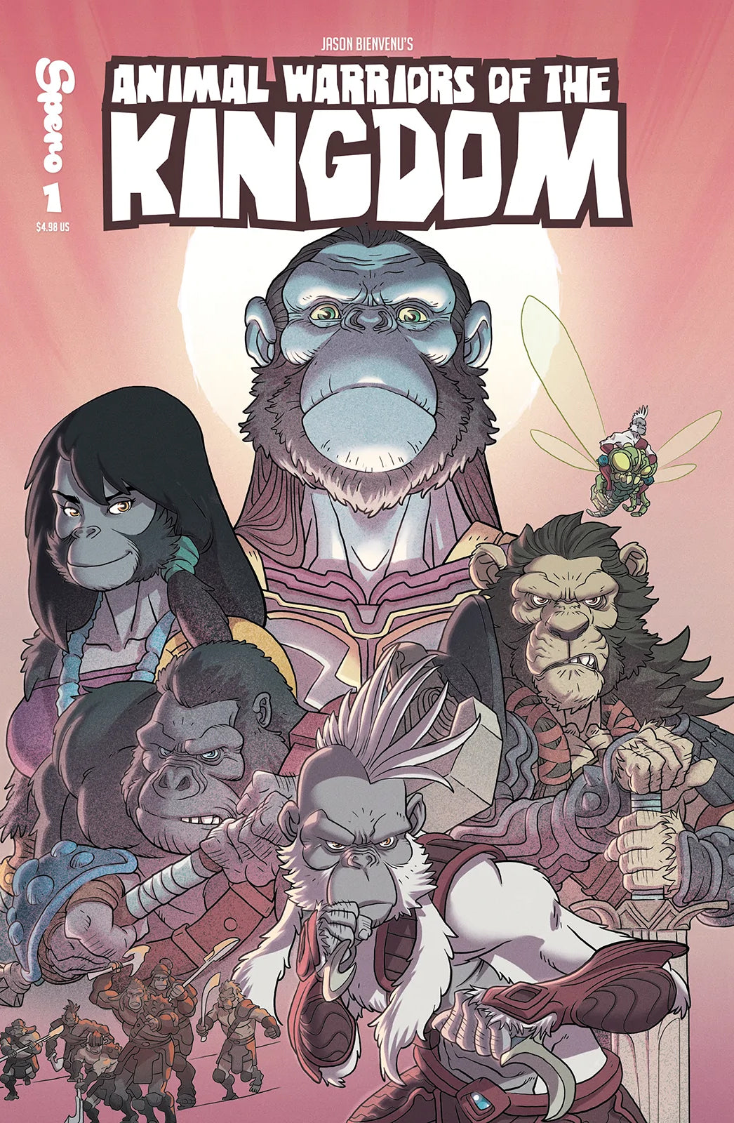 ANIMAL WARRIORS OF THE KINGDOM ISSUE #1 - Digital Version