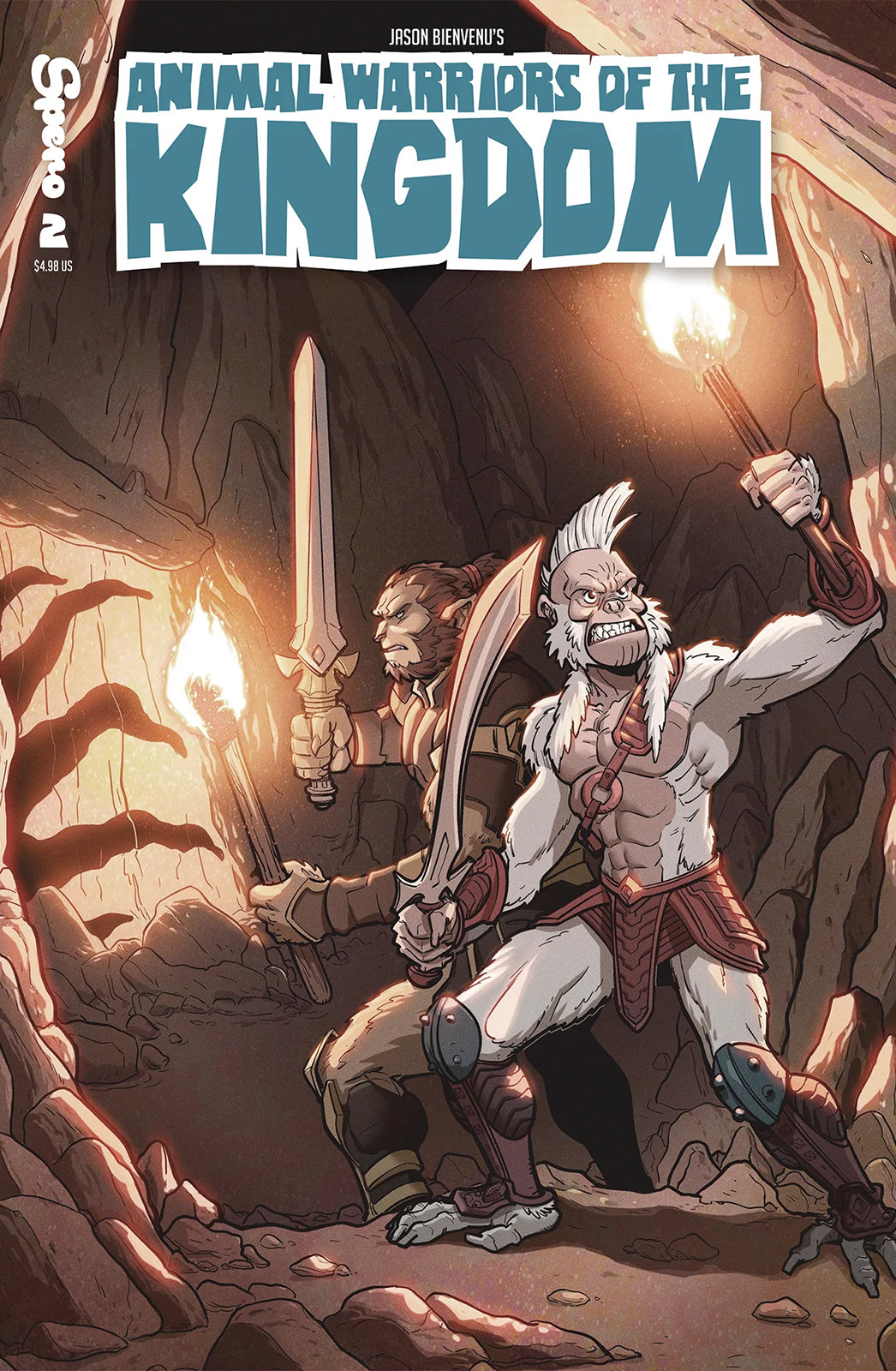 ANIMAL WARRIORS OF THE KINGDOM ISSUE #2 - Digital Version