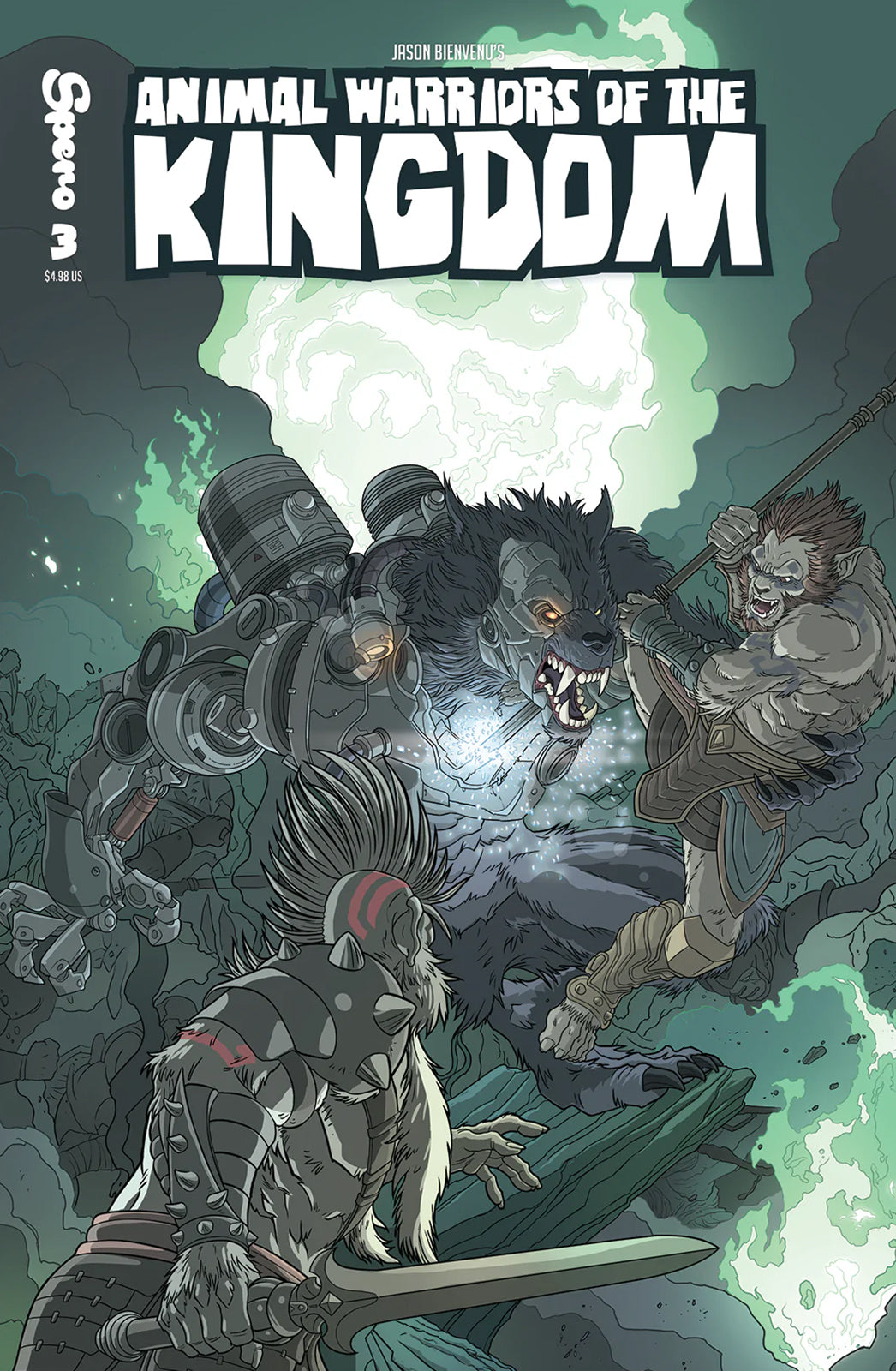 ANIMAL WARRIORS OF THE KINGDOM ISSUE #3 - Digital Version