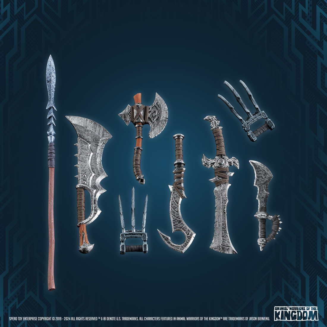 PRE-ORDER Series 2 WAVE ONE - Cold Blooded Weapon Set