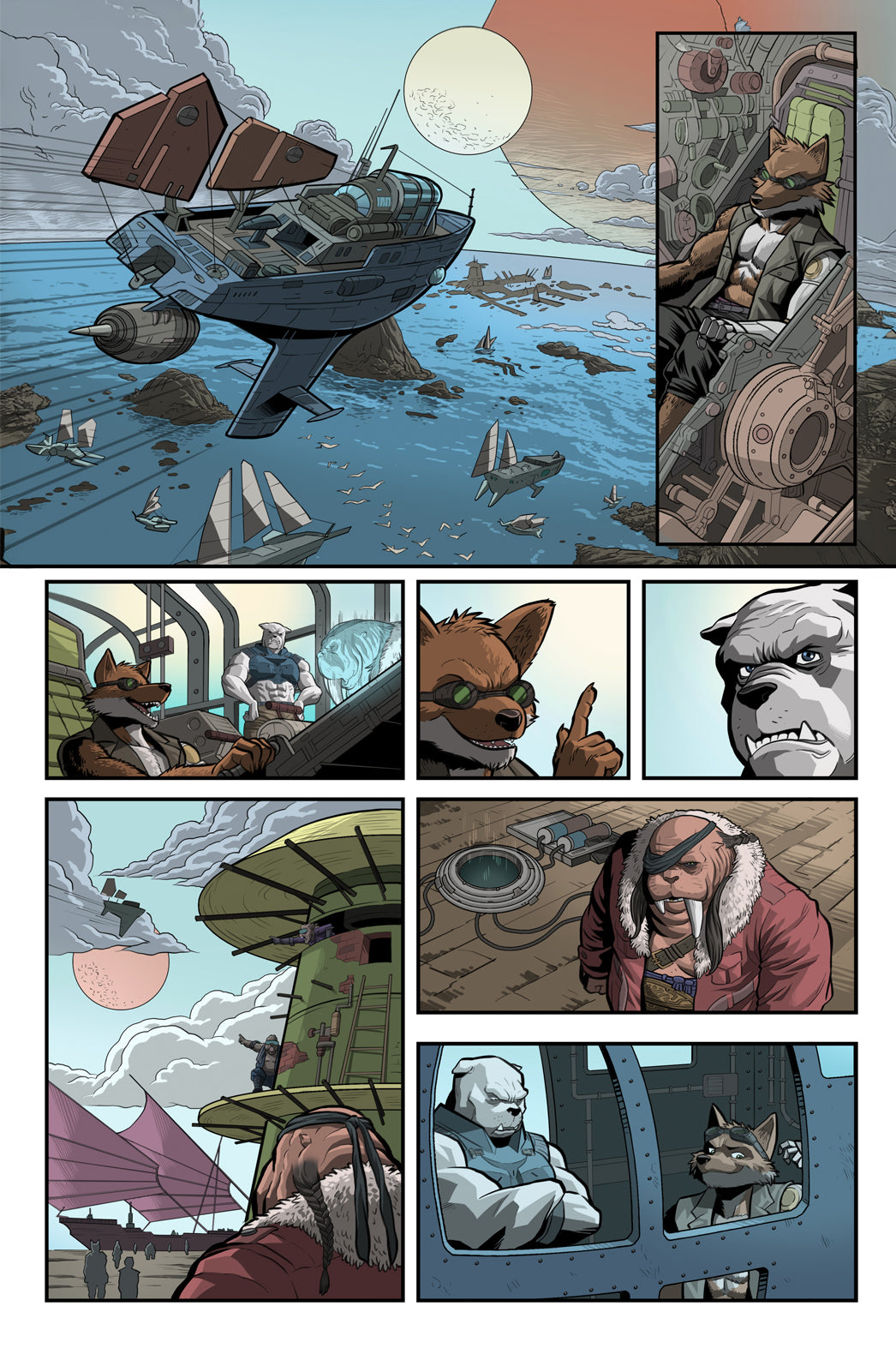 ANIMAL WARRIORS OF THE KINGDOM ISSUE #6 - Digital Version